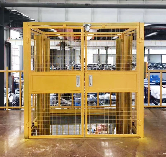 辽宁智能导轨式升降机亮相